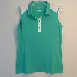 Annika By Cutter Buck Golf Shirt Size M